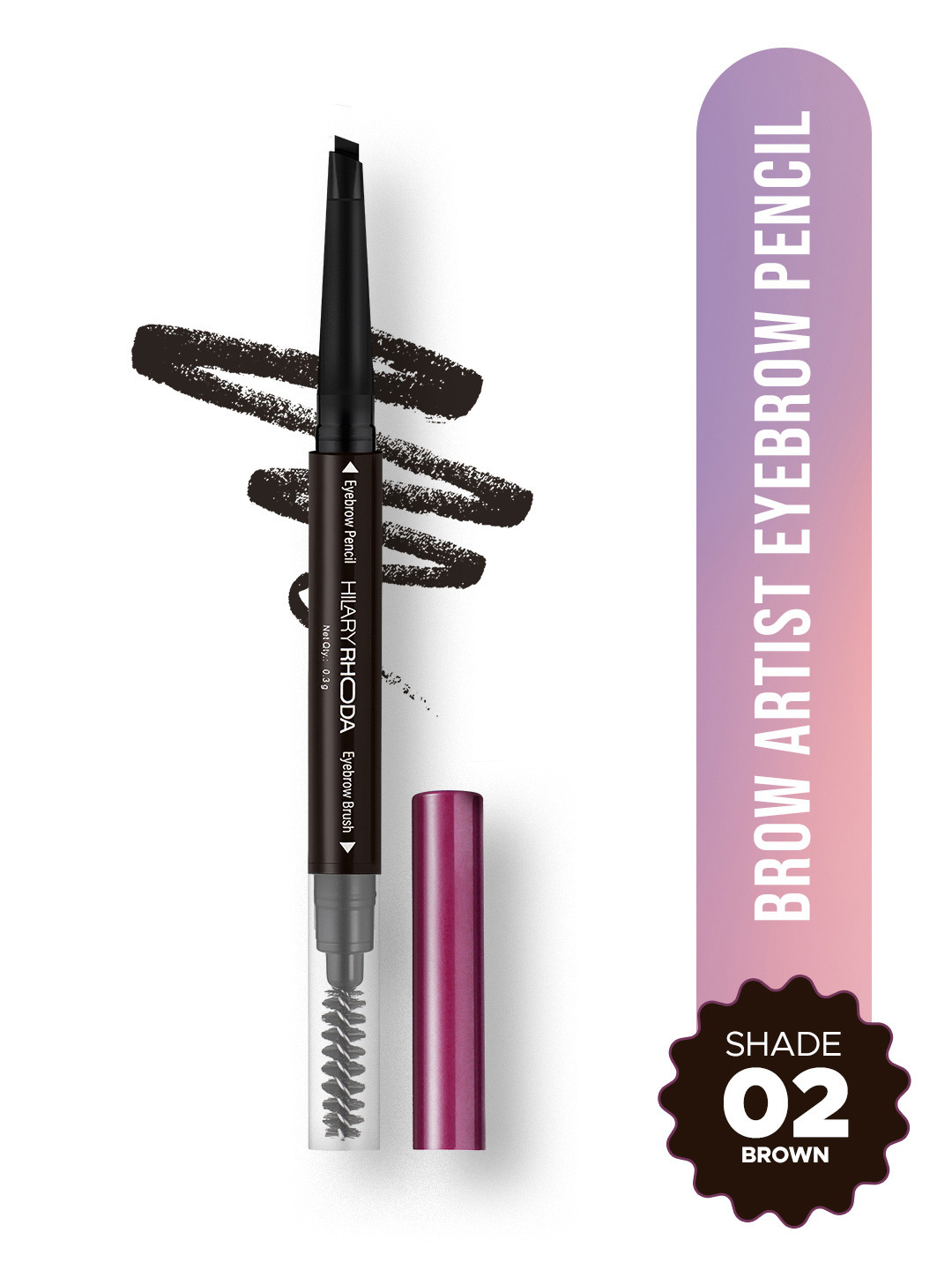 Hilary Rhoda Brow Artist Eyebrow Pencil 0.3 g - Brown