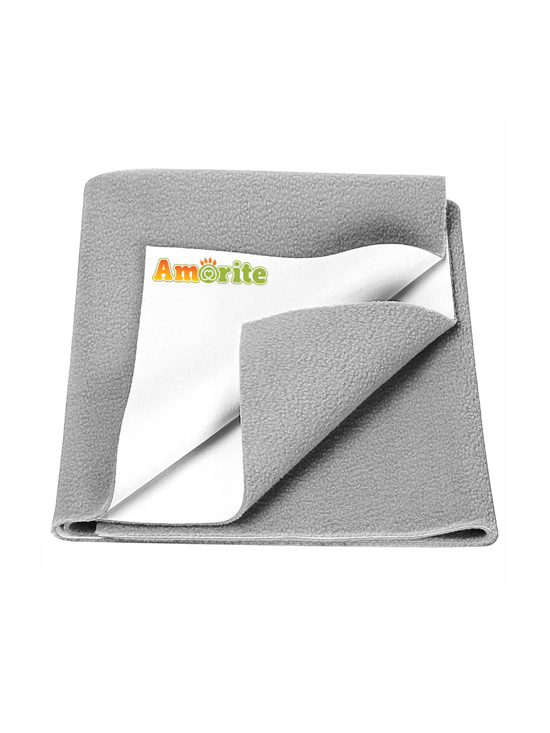 AMORITE Grey Waterproof Washable Pet Mat for Dogs and Cats