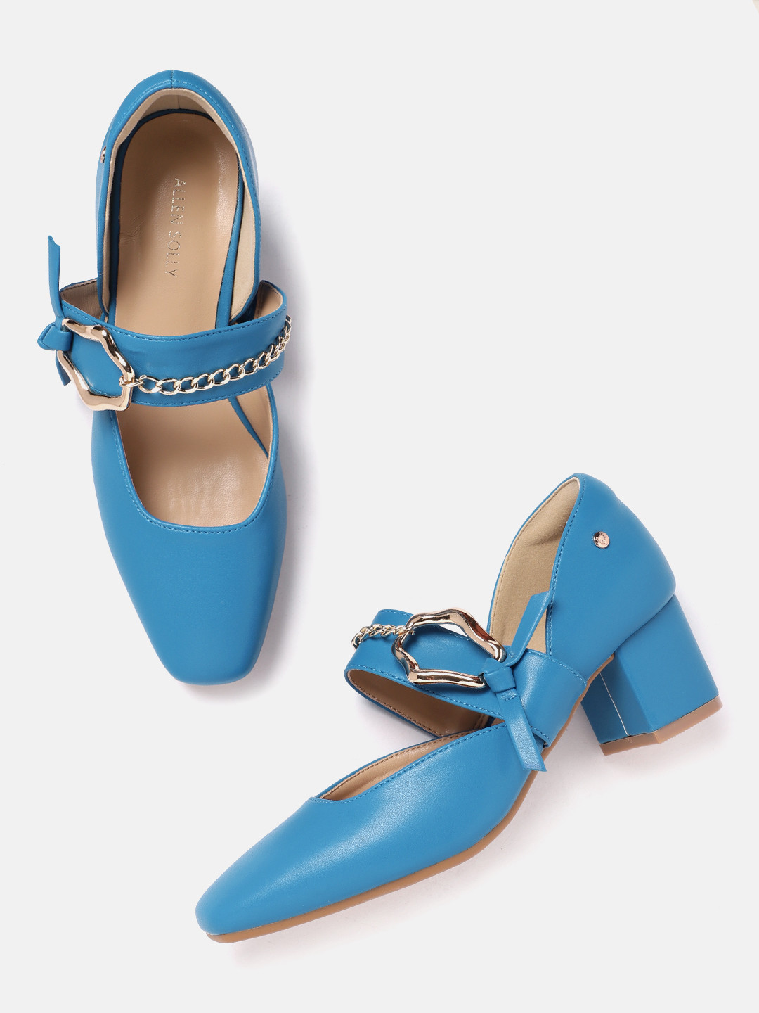 Allen Solly Block Heeled Mary Janes