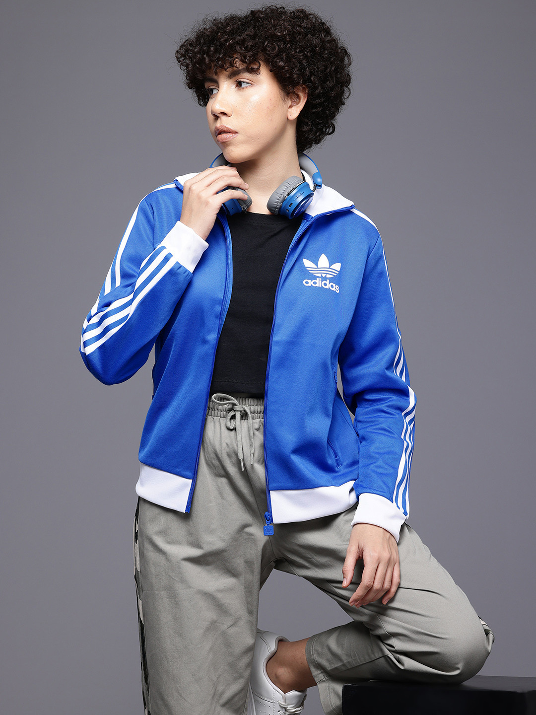 ADIDAS Originals Women Beckenbauer Track Blue Jacket