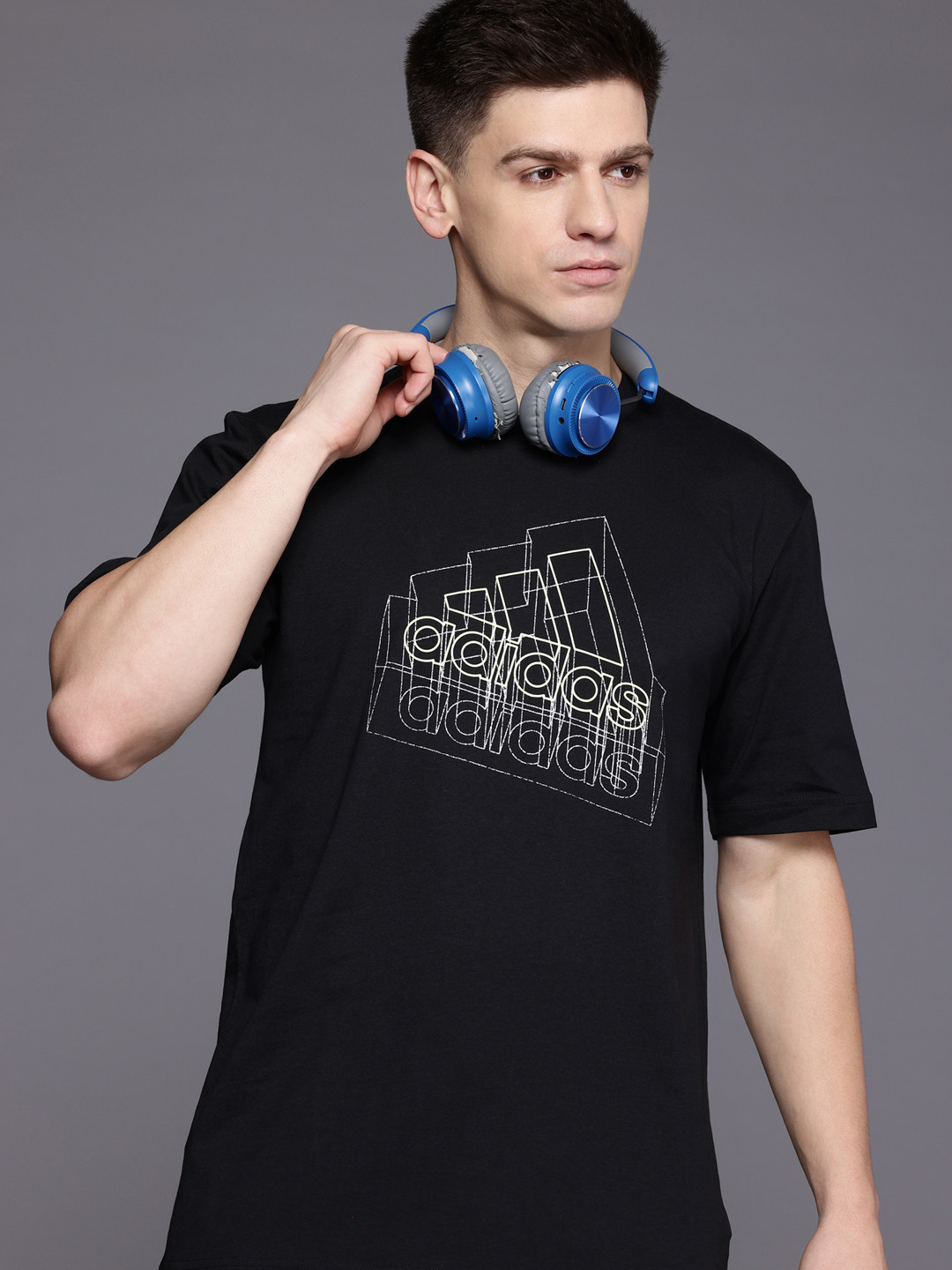 ADIDAS Tech Bos Cotton T-shirt