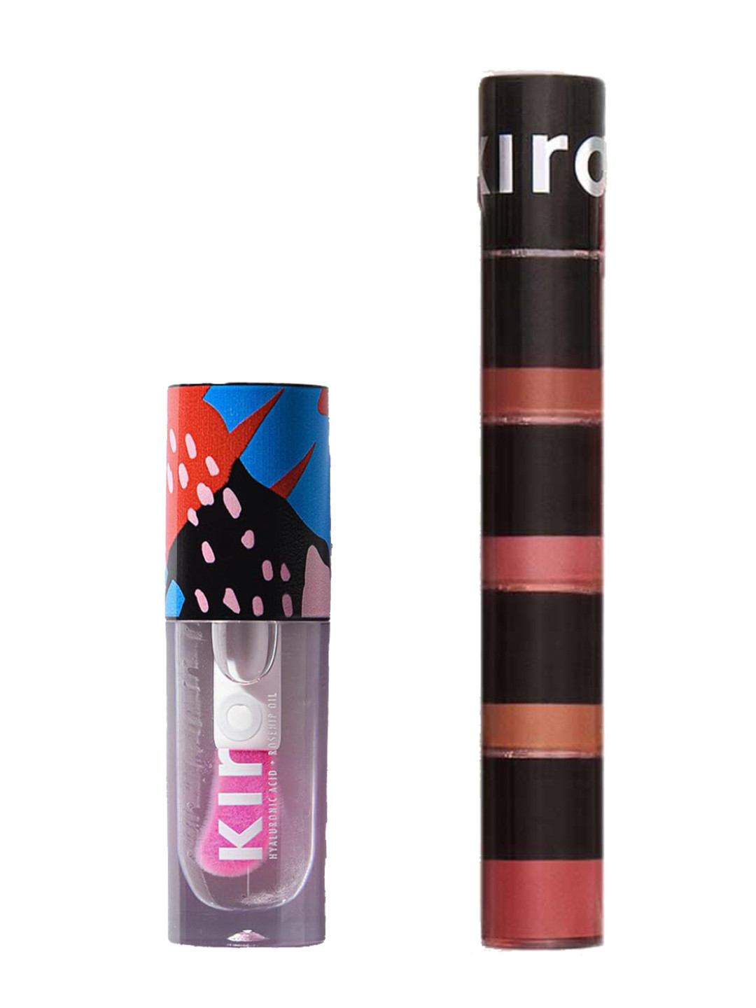 KIRO 2-Pcs pH-Play Lip & Cheek Oil - Pink Funfetti & Four Play Lipstick - Supreme Quad