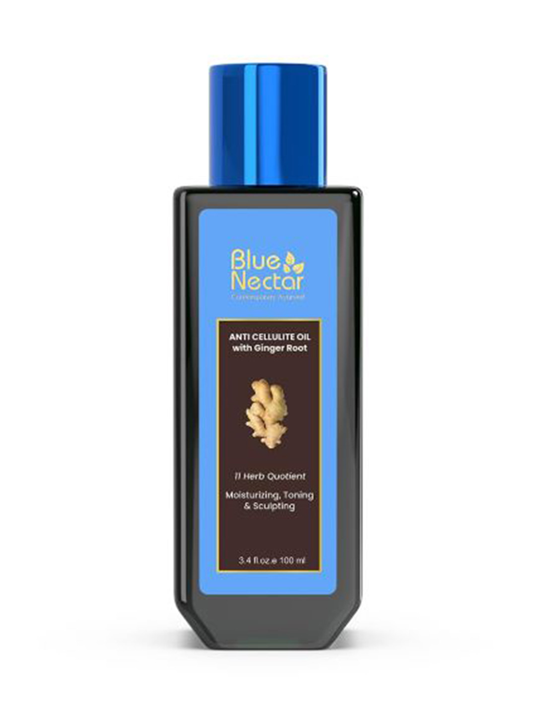 Blue Nectar Ginger Oil Anti-Cellulite Massage Oil 100 ml