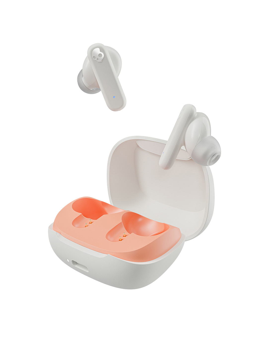 Skullcandy Smokin Buds Water Resistant Wireless Earbuds - Off White