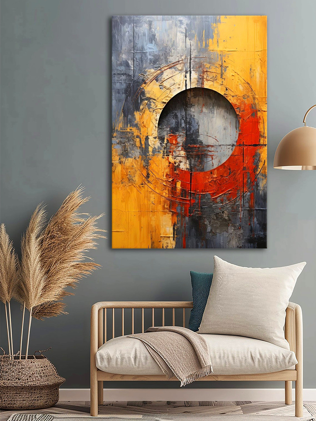 999Store Canvas Wall Rectangle Paintings Wall Art -30x18In