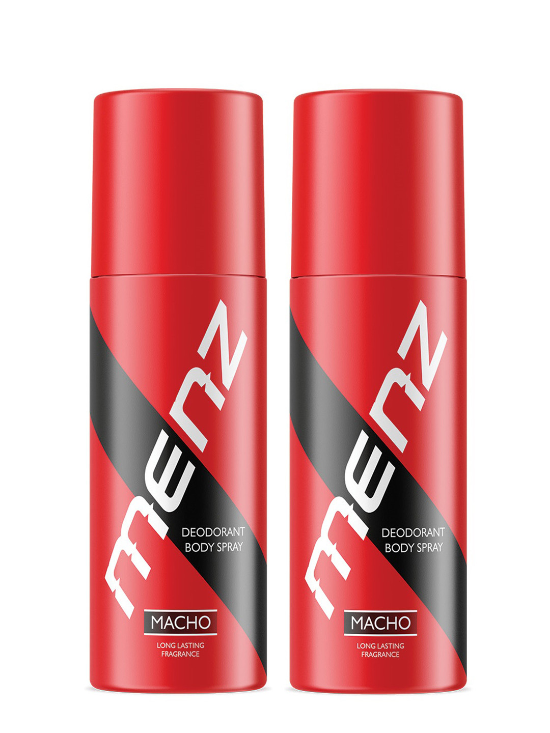 MENZ Men Set Of 2 Macho Long Lasting Deodorant Body Spray 150 ml Each