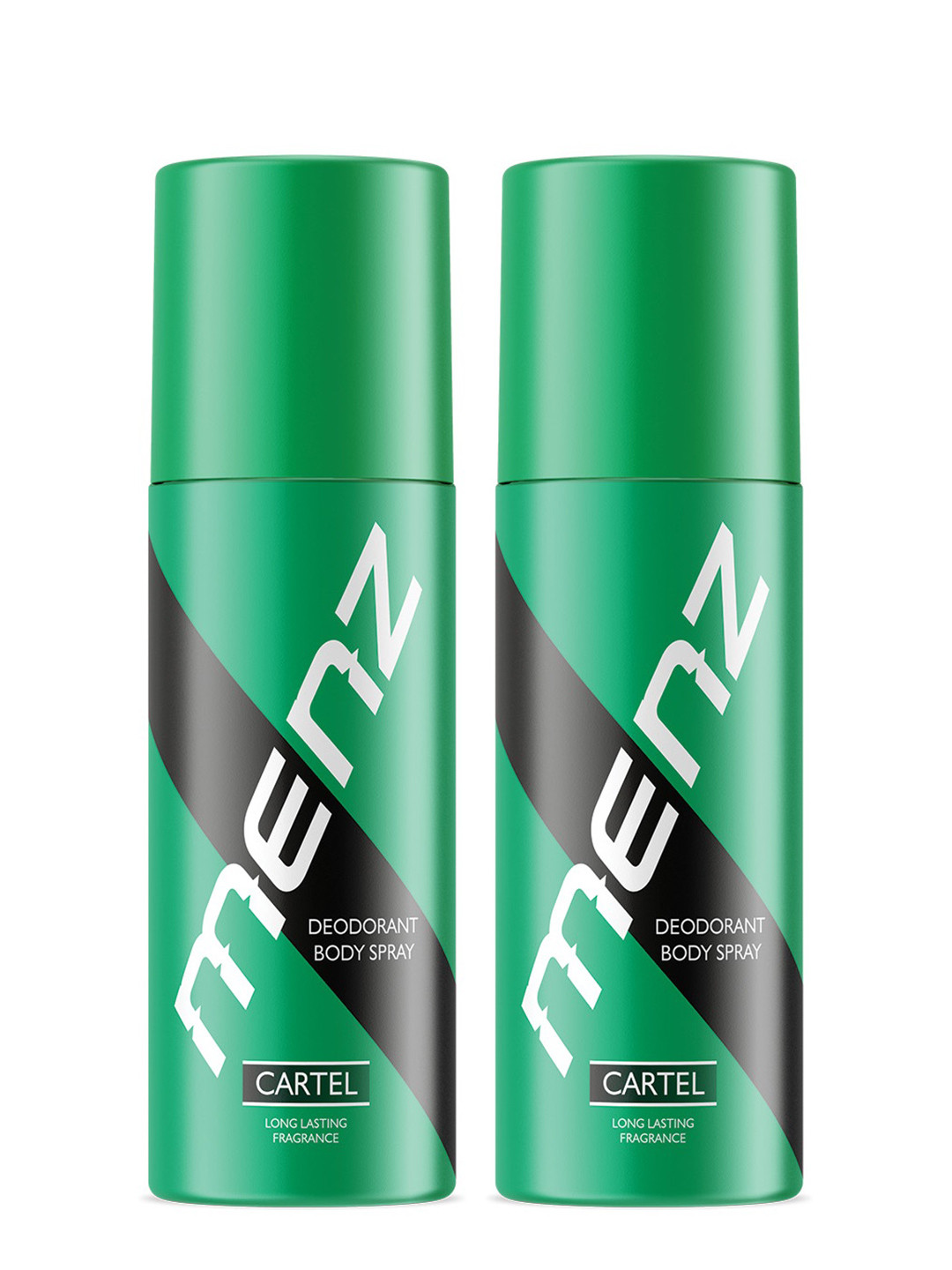 MENZ Men Set Of 2 Cartel Long Lasting Deodorant Body Spray 150 ml Each