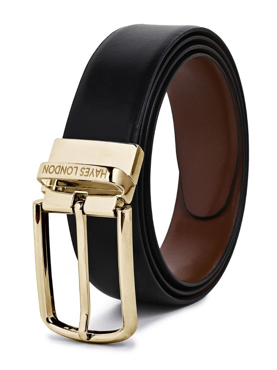Hayes London Men Genuine Leather Belts Premium Durable Belt Plain