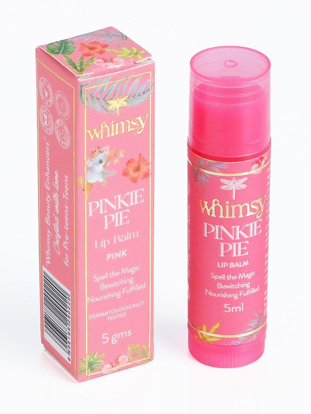 Whimsy Beauty Lip Balm With Jojoba Oil-Pinkie Pie-5g
