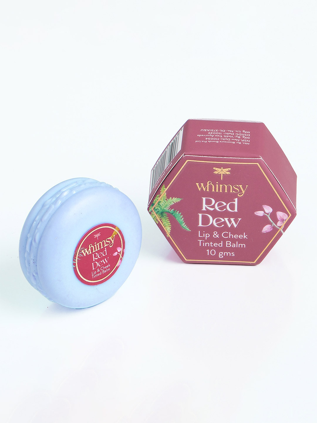 Whimsy Beauty Red Dew Non Toxic Lip & Cheek Tint Lip Balm- 10g