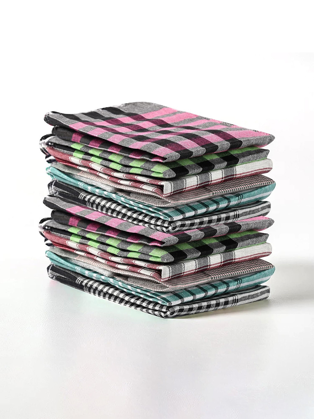 Kuber Industries 12 Pieces Printed Cotton Kitchen Towels
