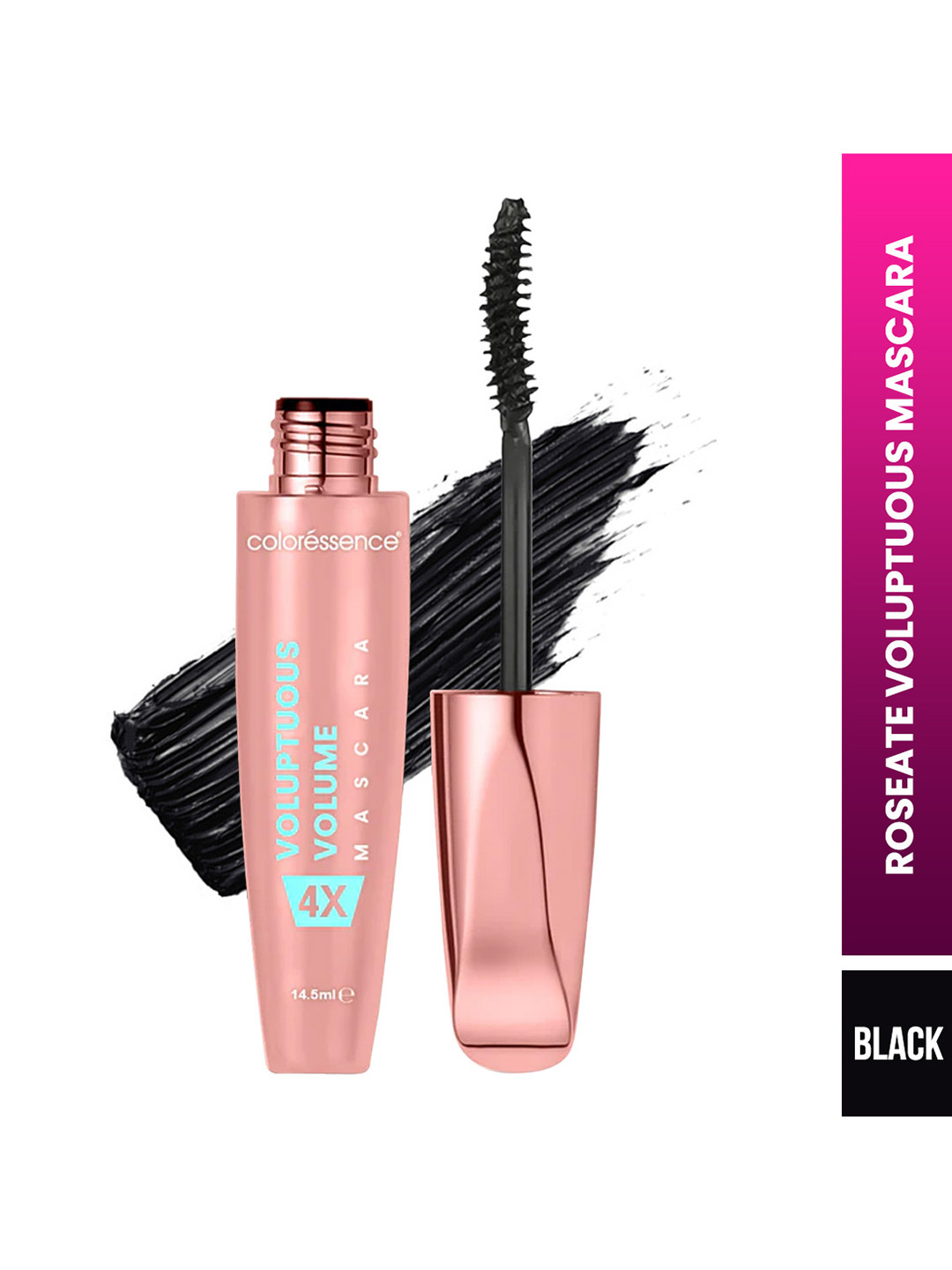 Coloressence Roseate Voluptuous Mascara - Black - 14.5 ml