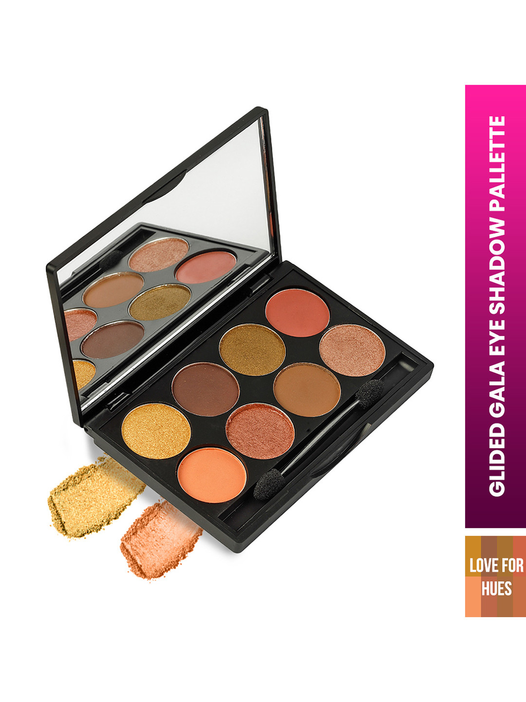 Coloressence Ultra Wet N Dry Glided Gala Eye Shadow Pallette - 28 g - Love For Hues