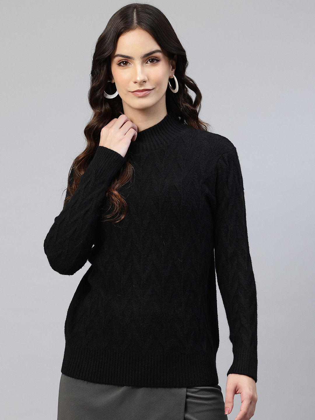 One Femme Woollen Pullover