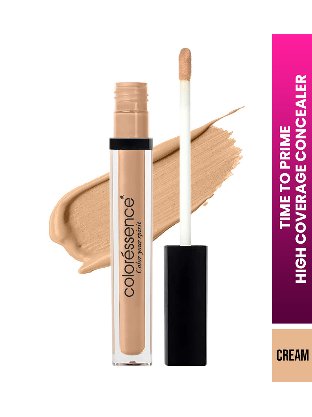 Coloressence Time To Prime- Full Covereage Liquid Concealer-4.5ml Cream FCC 2
