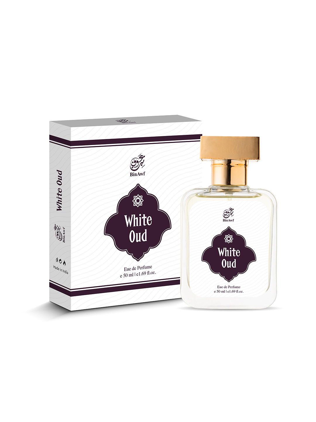 BinAwf White Oud Long Lasting Eau De Parfum 50 ml