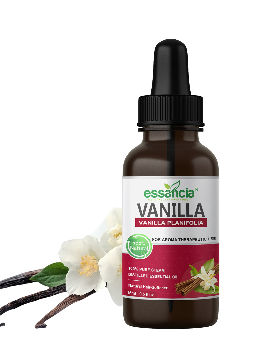 essancia White & Maroon Unwind Aroma Oil Diffuser Refill Pack