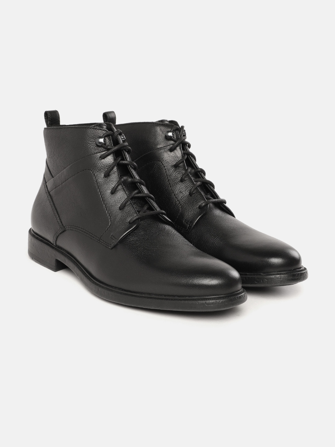Geox Men U Terence A Leather Ankle Boots