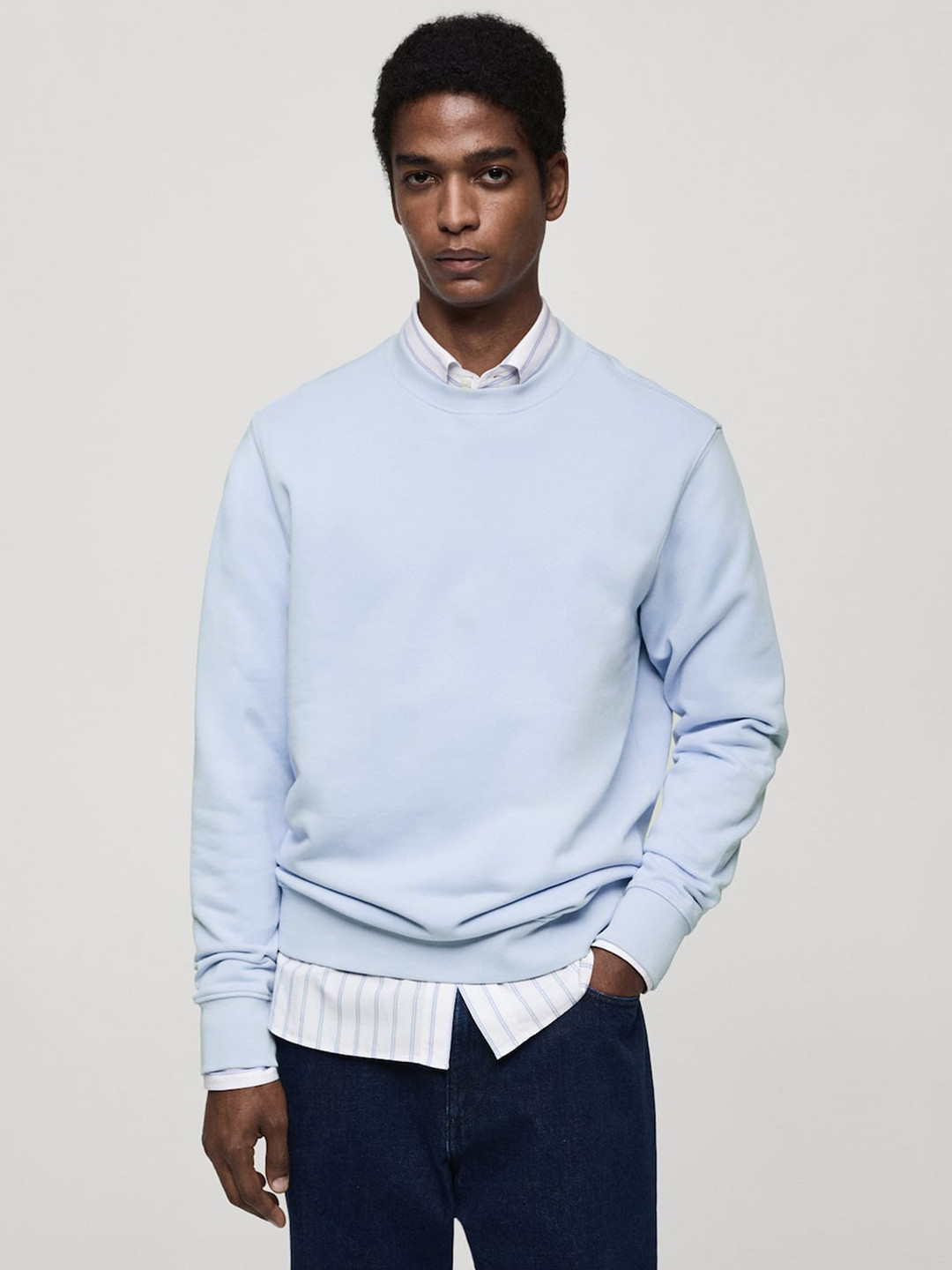 MANGO MAN Pullover Sweatshirt