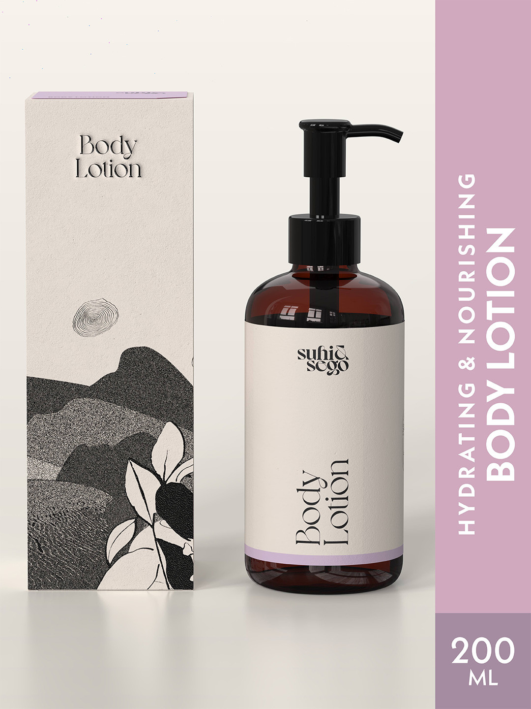 Suhi & Sego Body Lotion With Shea Butter & Niacinamide 200 ml