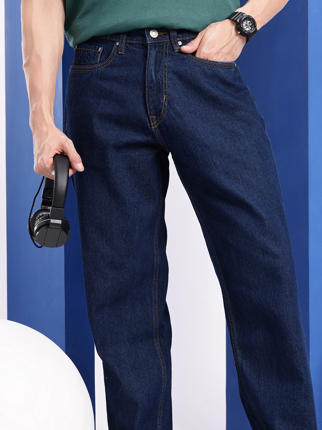 Aeropostale Men Baggy Pure Cotton Jeans