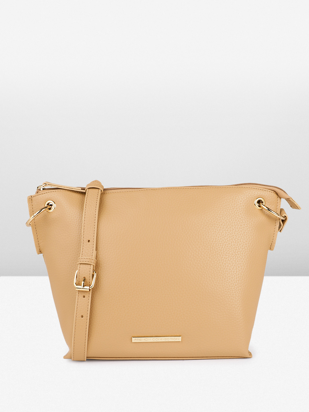 French Connection Oversized Structured Sling Bag