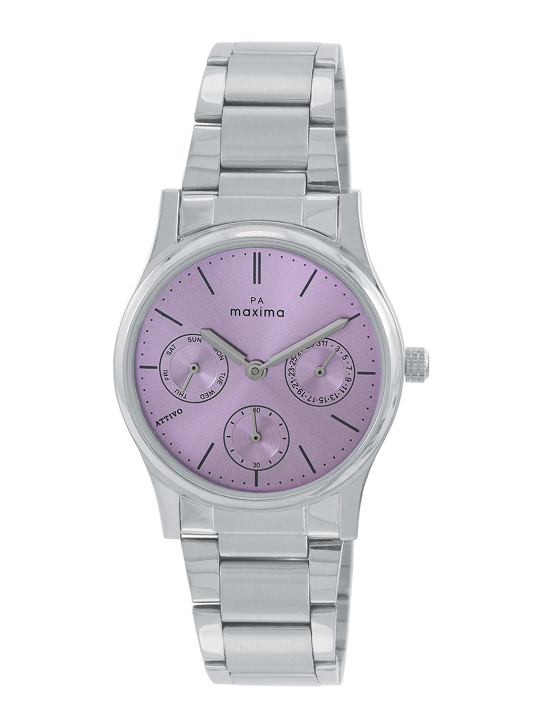 maxima Women Analogue Chronograph Watch O-65571CMLI