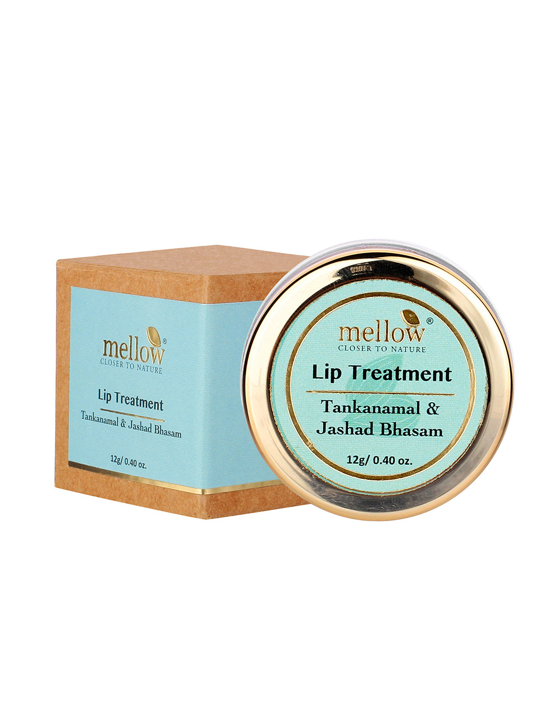 MELLOW Lip Treatment With Almond Oil & Jasad Bhasma -12 g