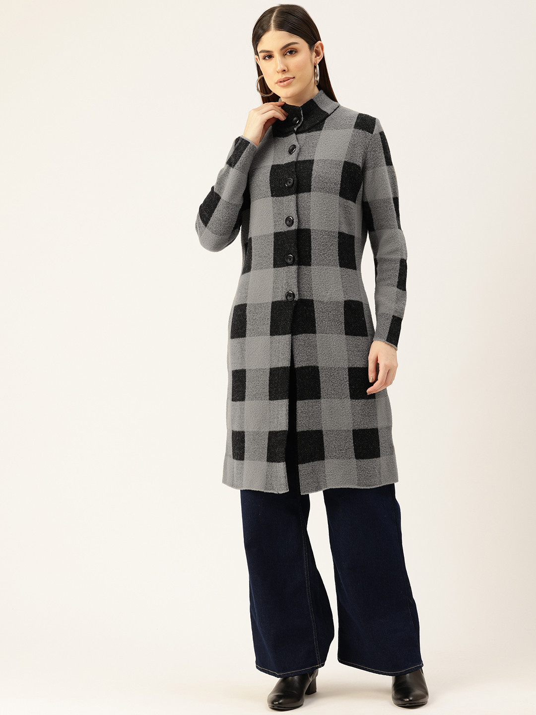 APSLEY Checked Overcoat