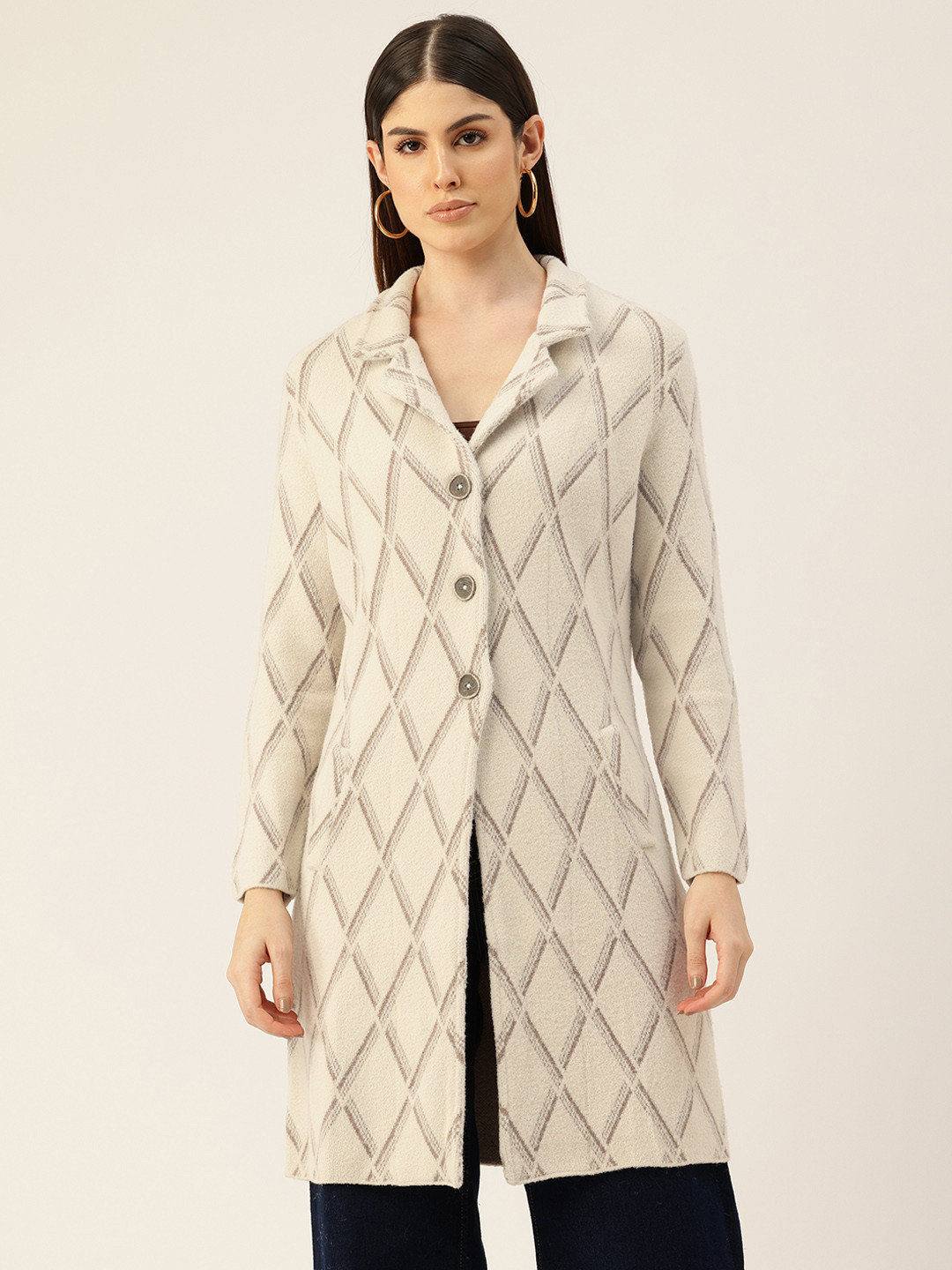 APSLEY Checked Overcoat