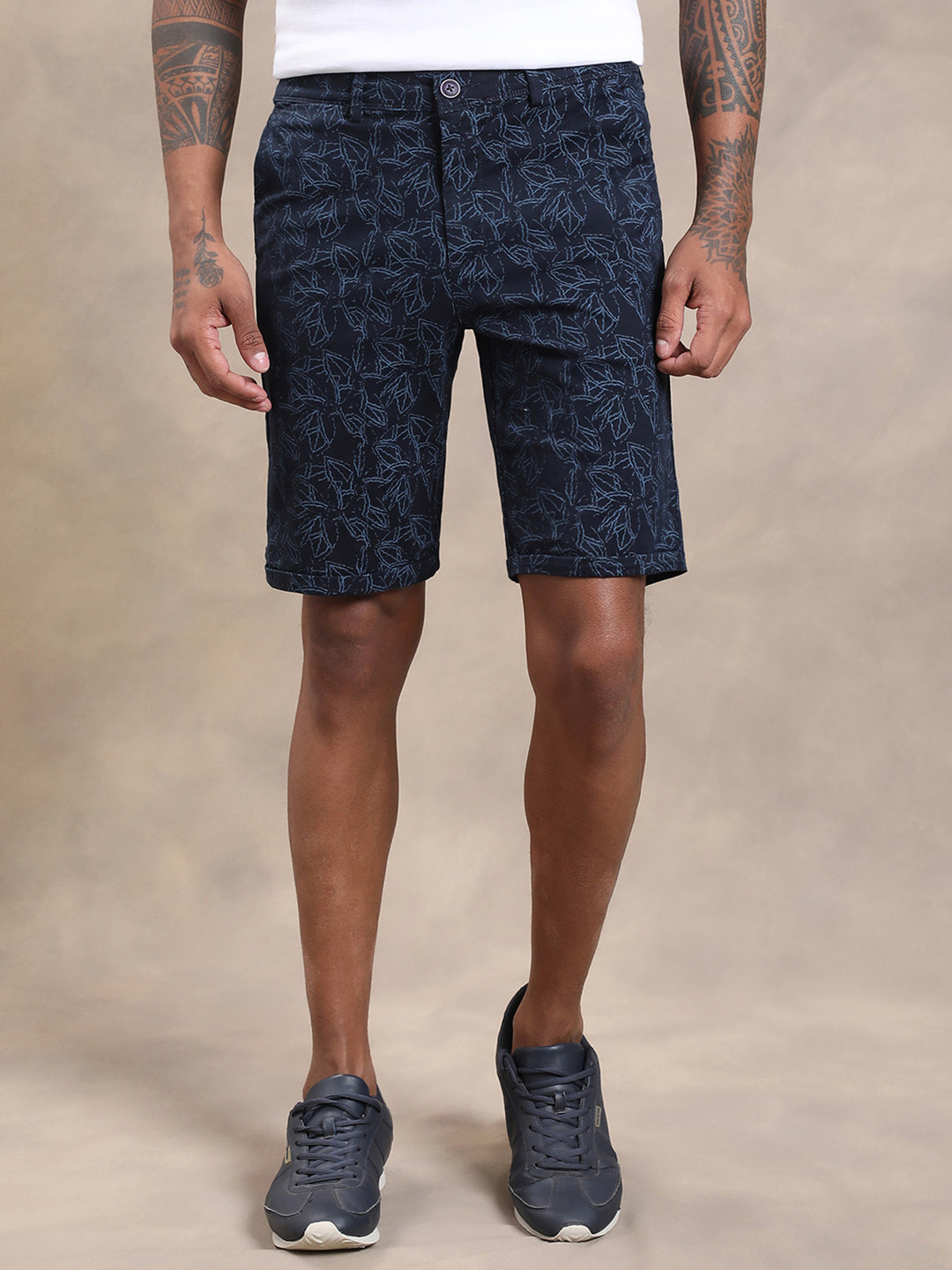 Turtle Men Floral Printed Shorts