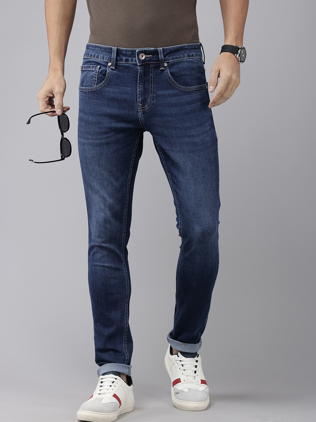 SPYKAR Men Super Skinny Fit Low-Rise Jeans