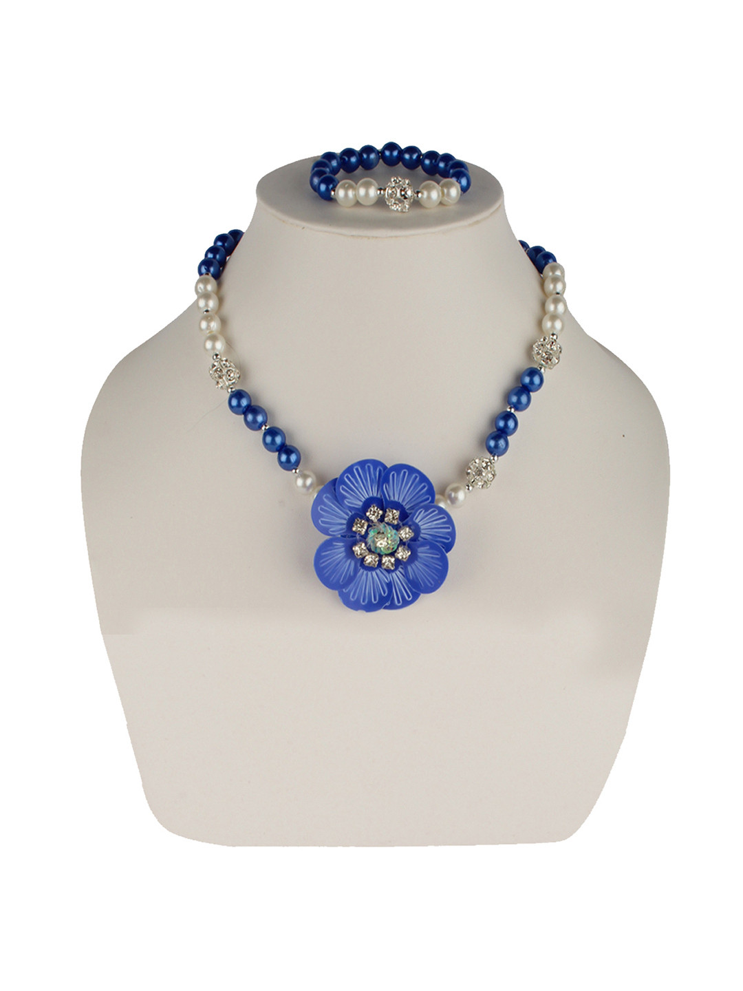 Daizy Girls Flower Necklace Braclet Jewellery Set