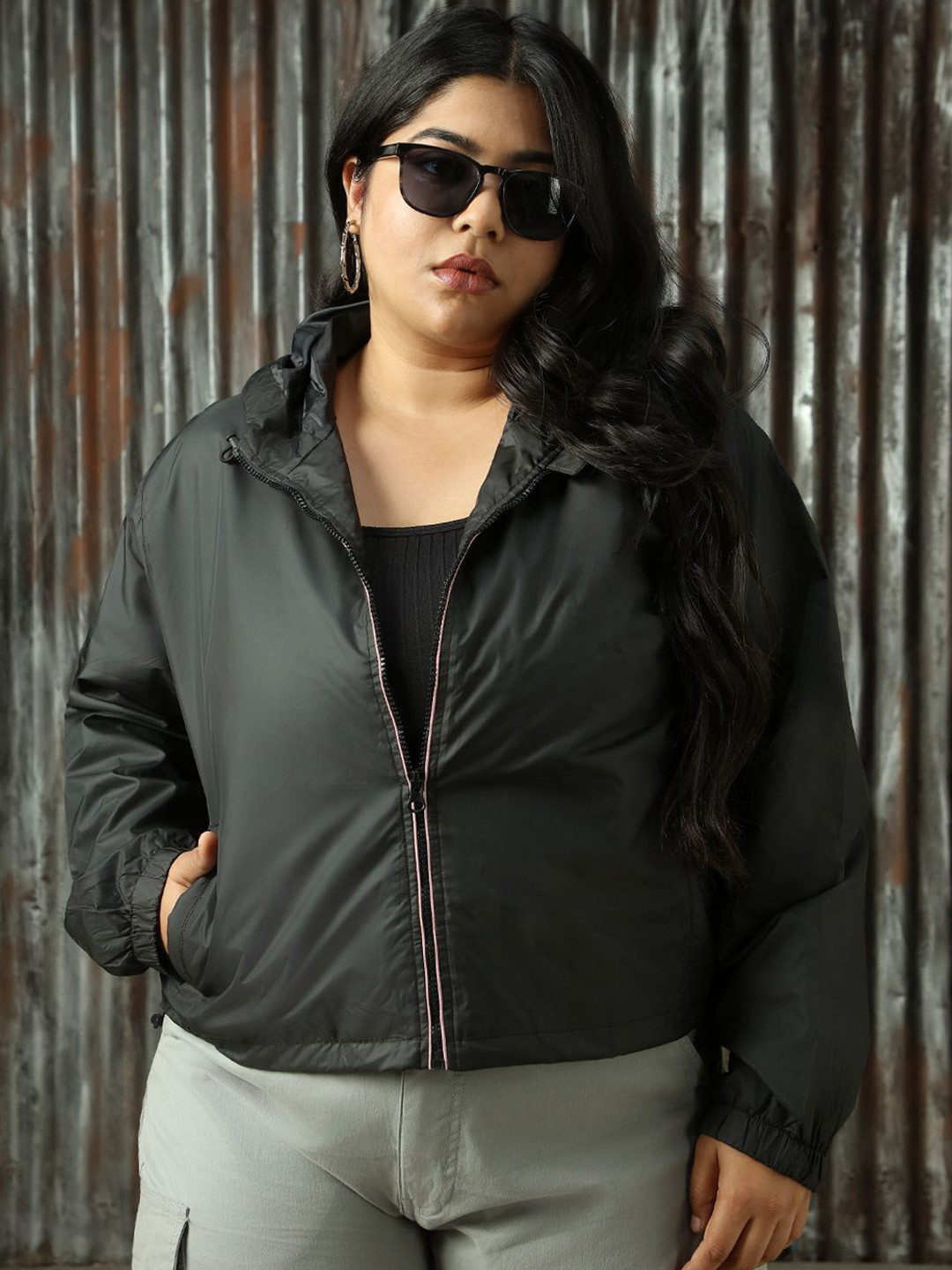Real Leather Bomber Womens Biker Jacket Plus Size Buy Freeform By