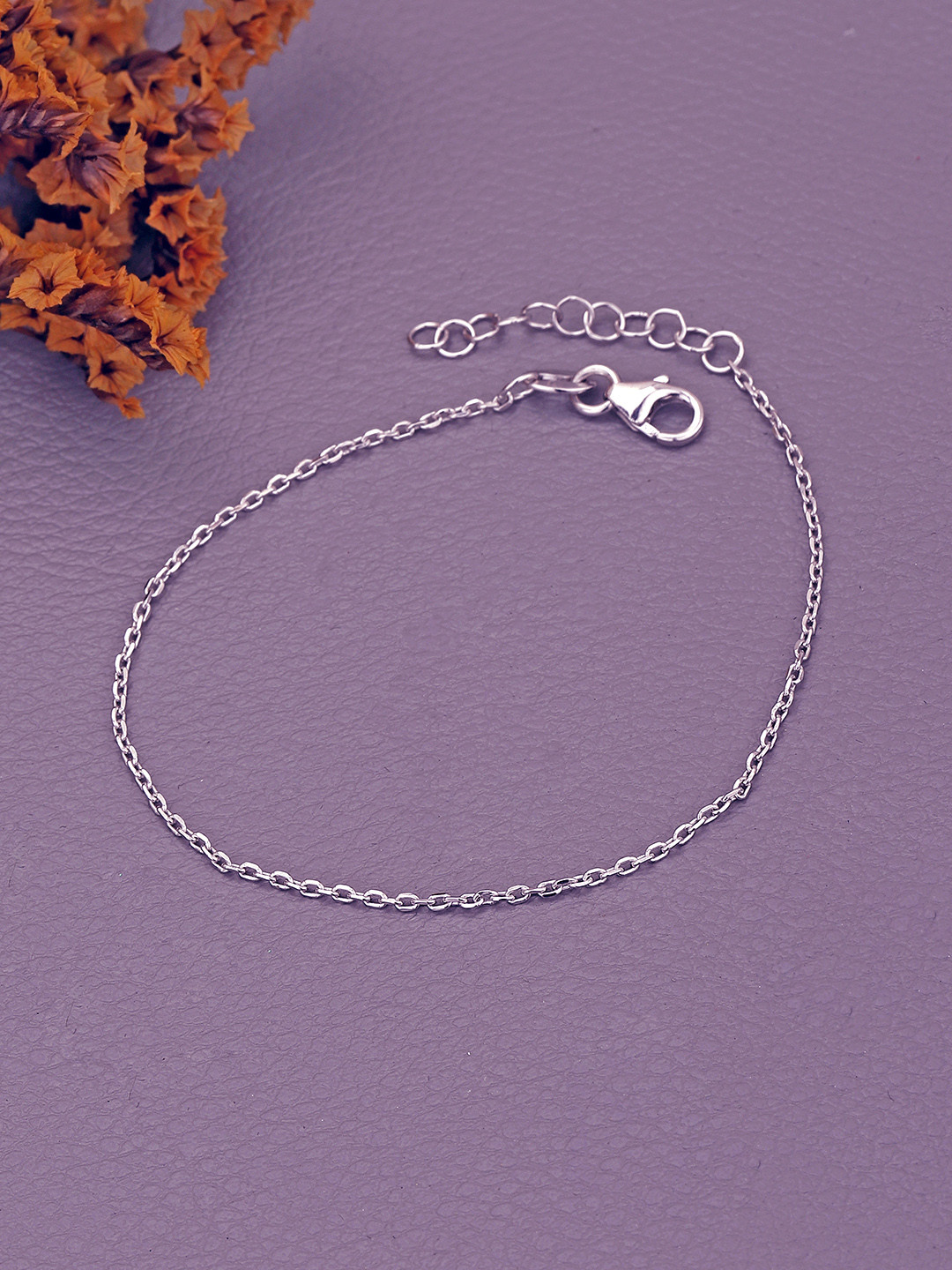 925 Sterling Silver Chain Bracelet