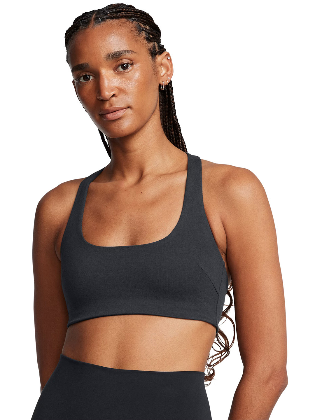 UNDER ARMOUR Campus Full Coverage T-Strap Bralette Sport Bras 1386429-001