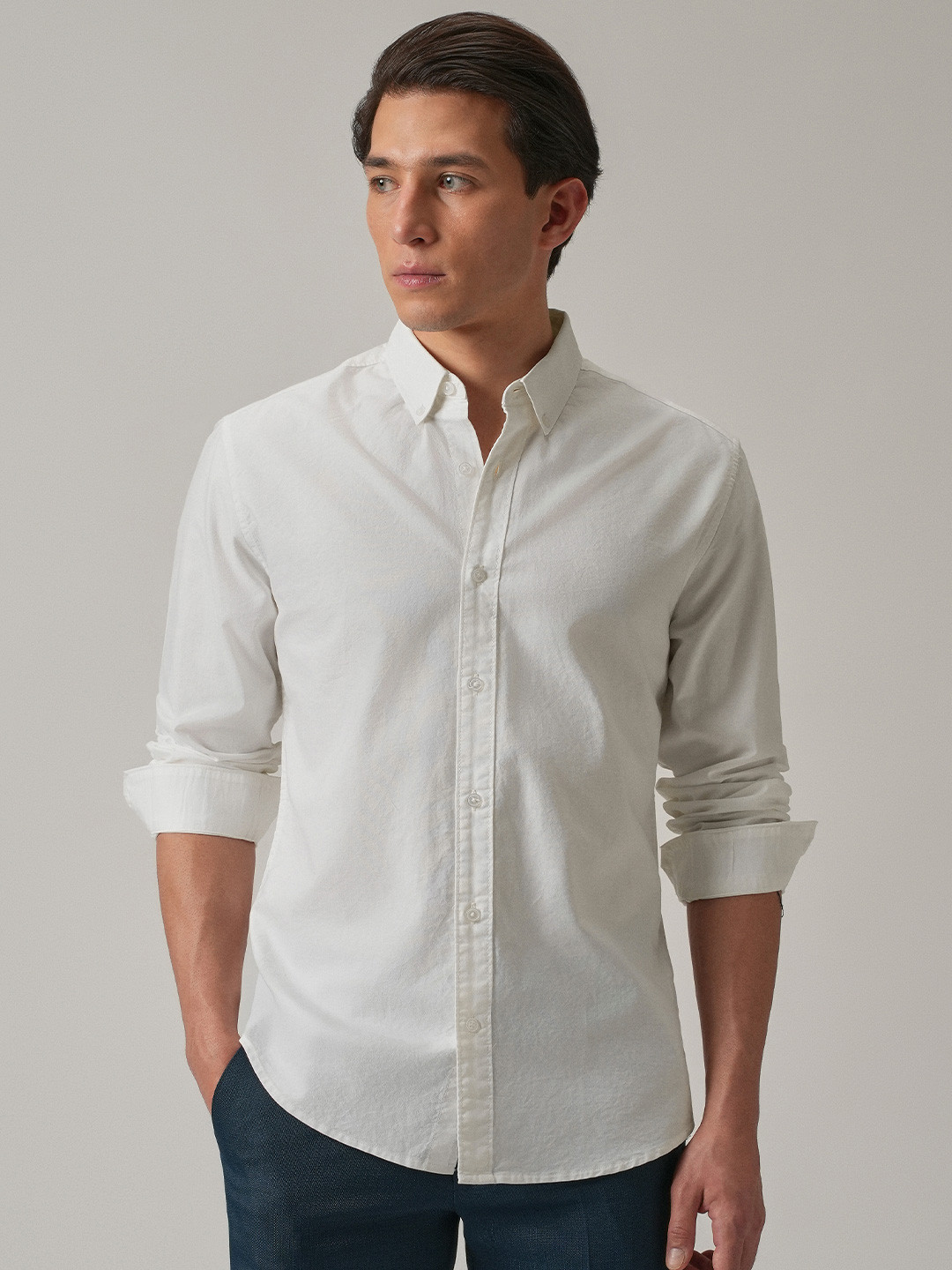 Banana Club Men Classic Slim Fit Casual Shirt