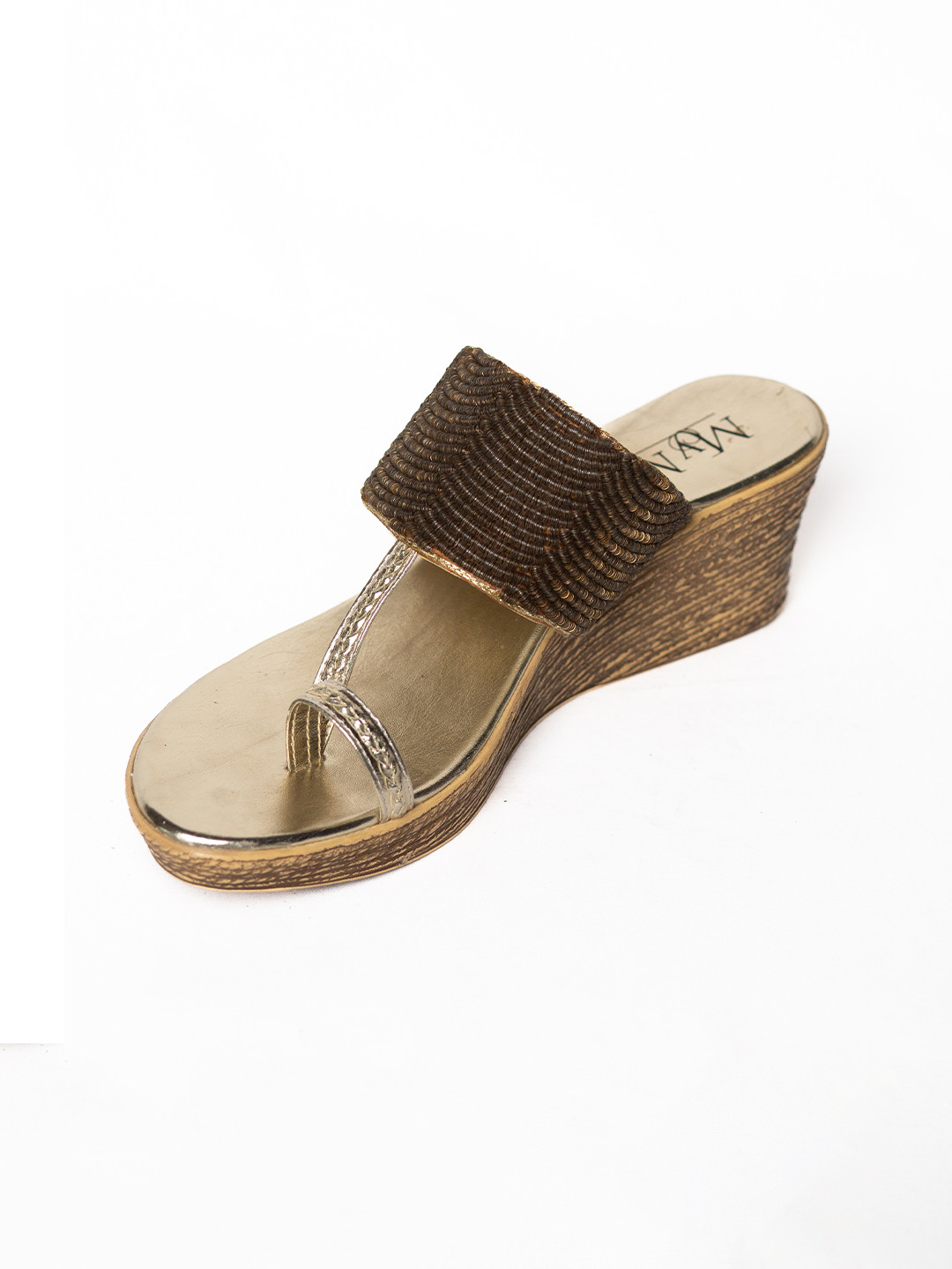 MyMy footwear Women Ethnic Wedge Sandals