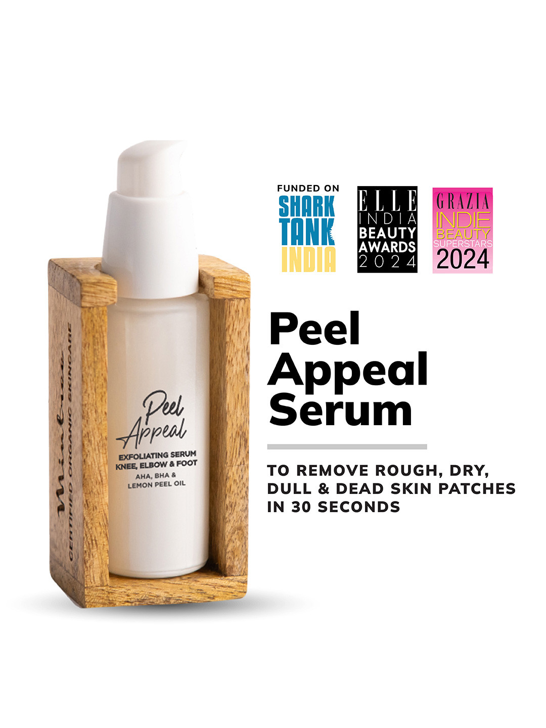 Mintree Peel Appeal Exfoliating Peel Knee, Elbow & Foot Serum 30 ml