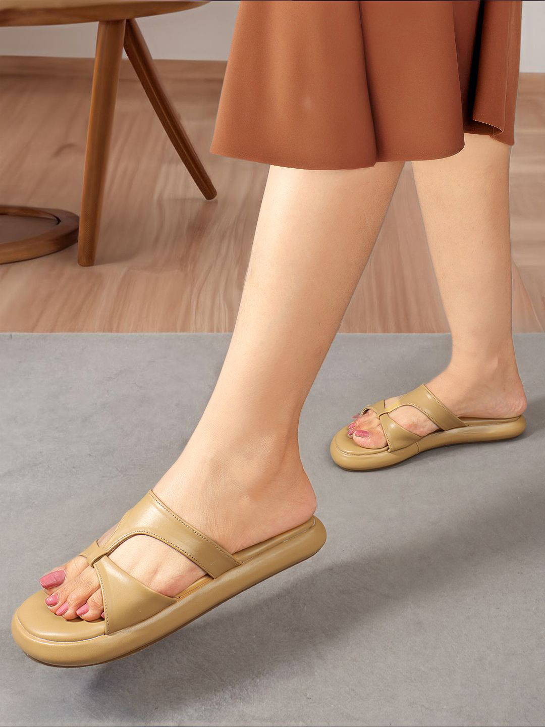 Lavie Women Platform Open Back Mid-Top Pumps