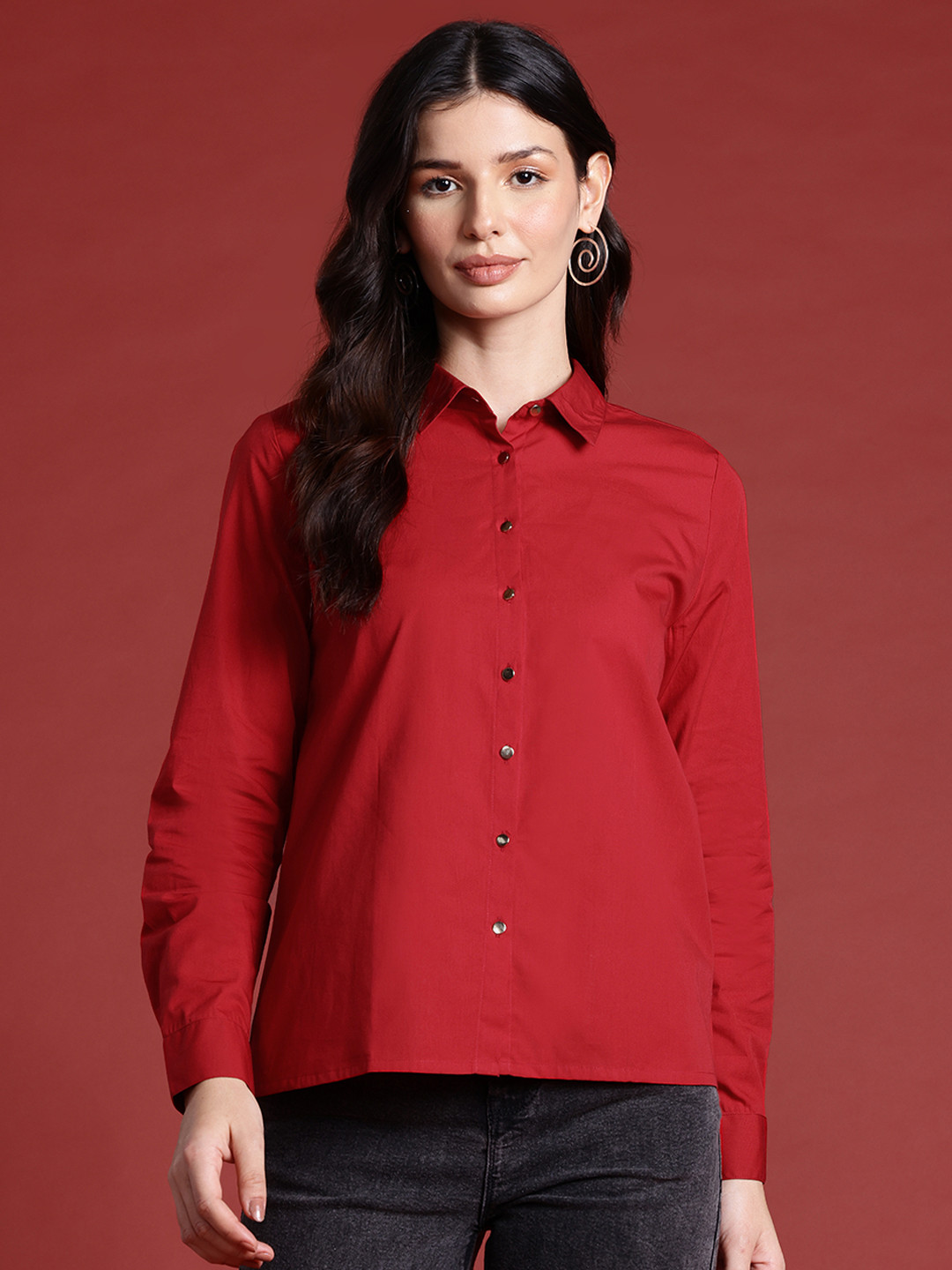 All About You Formals Cotton Poplin Formal Shirt