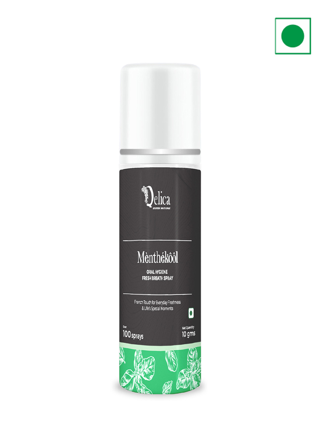 Qelica Menthekool Oral Hygiene Fresh Breath Spray 10 g