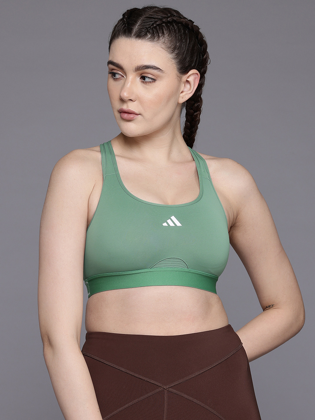 ADIDAS Powerreact Training Medium-Support Bra