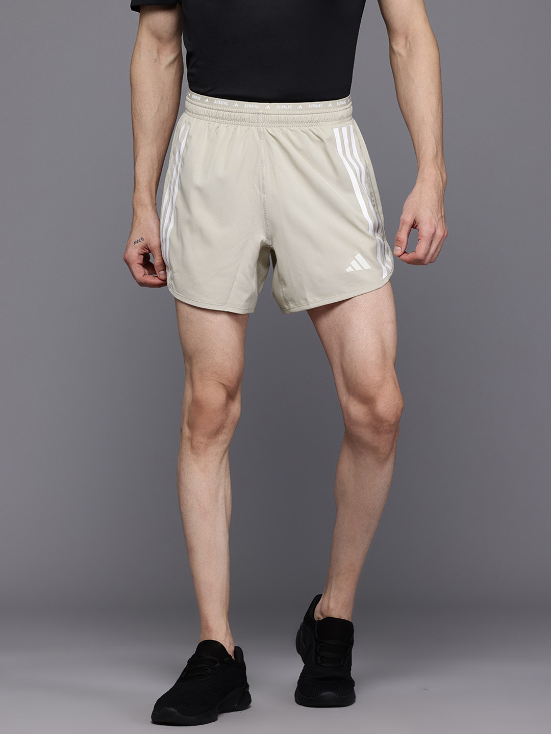 ADIDAS Men Own The Run 3-Stripes Shorts