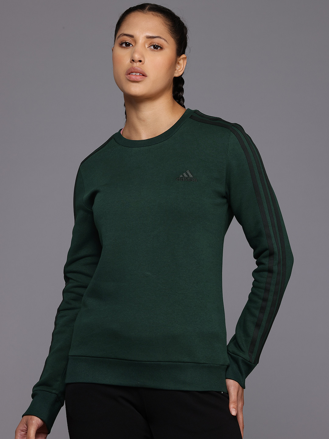 ADIDAS Strip Sleeves Sweatshirt