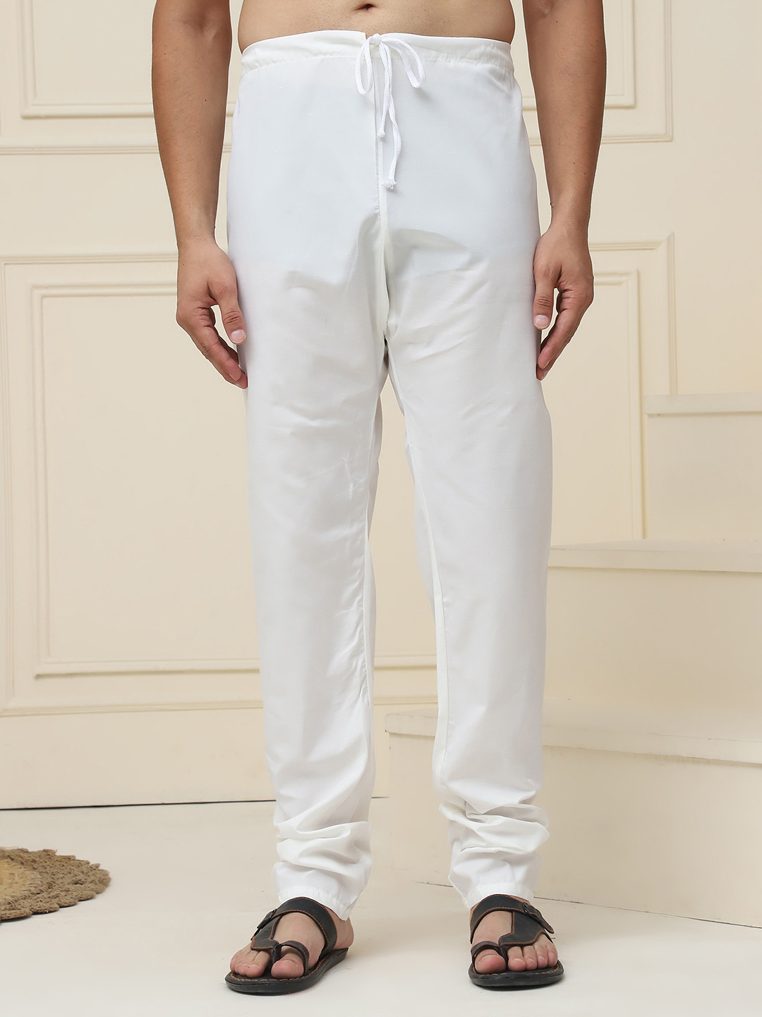 SOJANYA Pure Cotton Mid Rise Men Pyjama