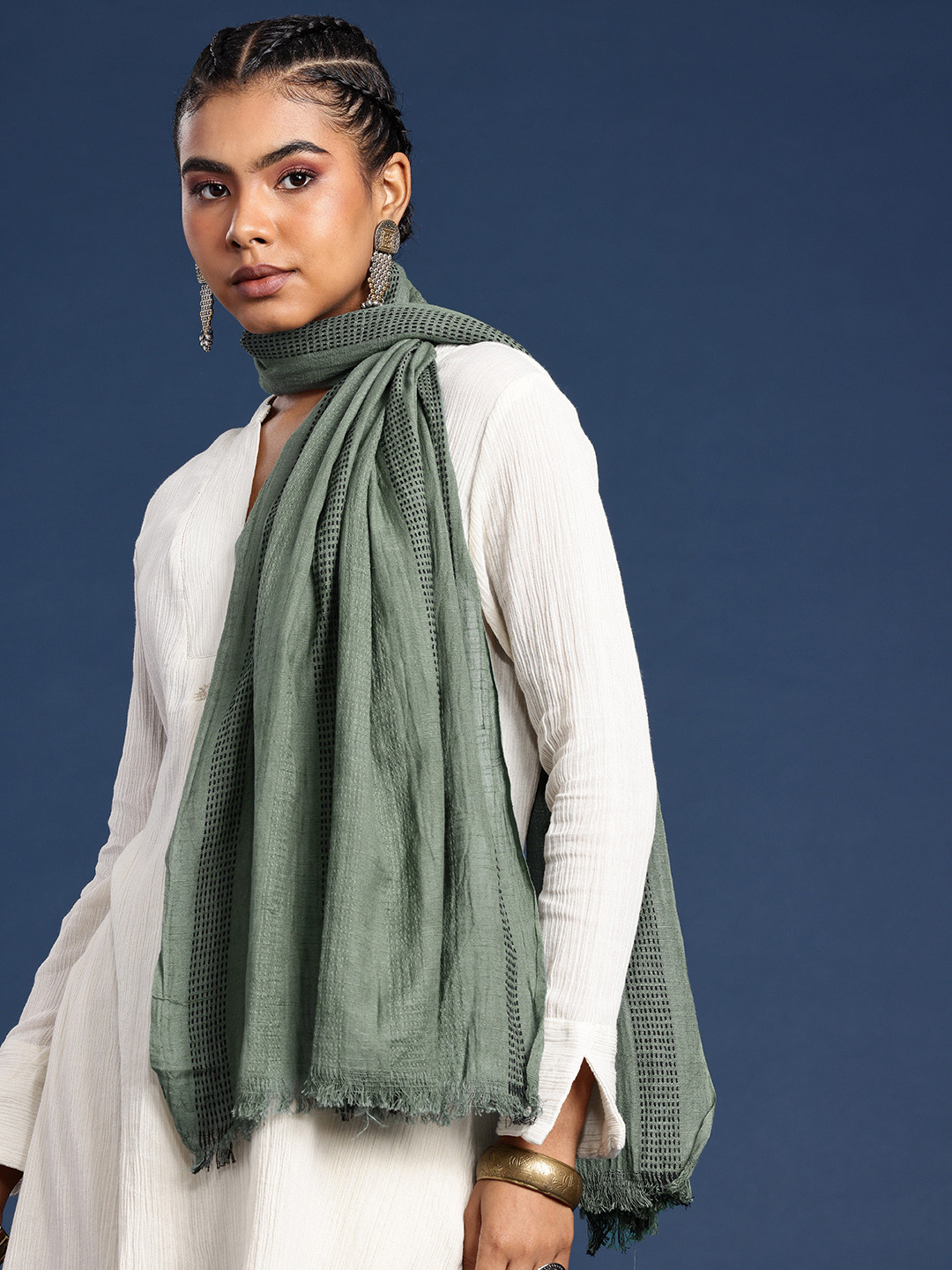 Taavi Solid Woven Legacy Stole
