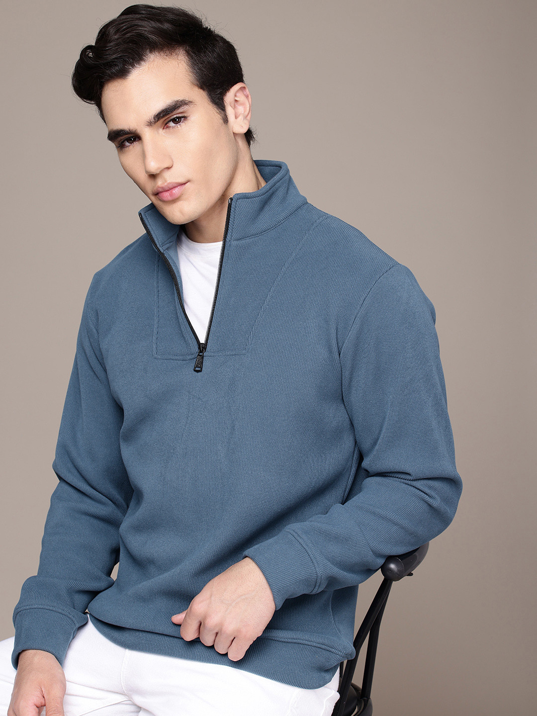 French Connection Half Zip Sweatshirt