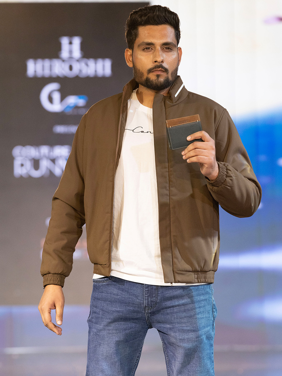 HIROSHI Men Leather Wallets