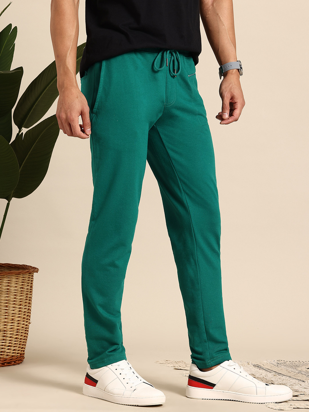 Mast & Harbour Solid Track Pants